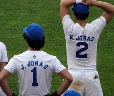 Jonas Brothers Out Playing Baseball in Tacoma