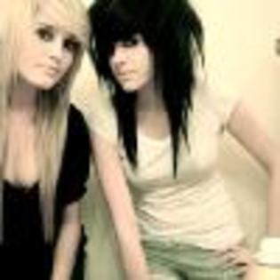 kitty and me - emo friend