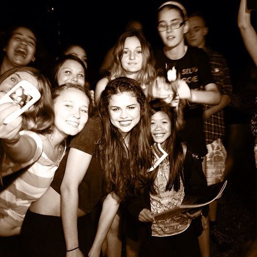 Selena Gomez and fans #6