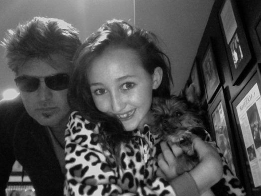 Love you daddy!! - Please stop - xoxo MileyAndNoah