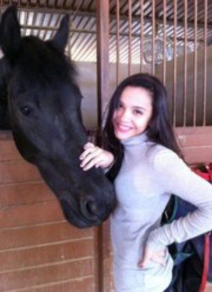 With a super horse