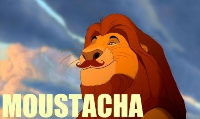 Lion King’s Mufasa With A Mustache
