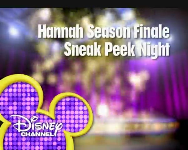 CA5KQ91B 0868 - x Hannah Montana Season Finale Sneak Peek Ad 2