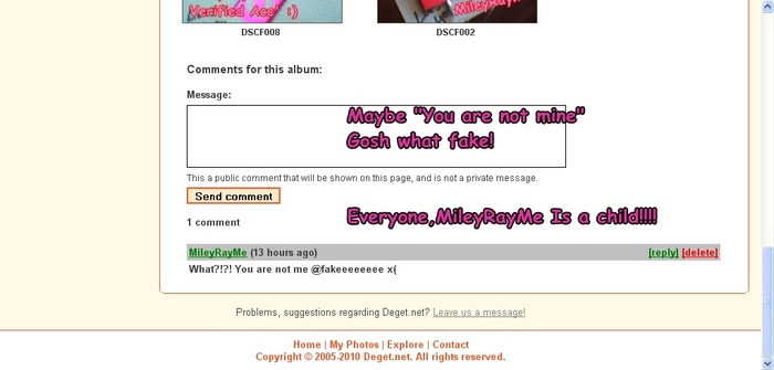 fake 19 - Your MileyRayMe Is Fake