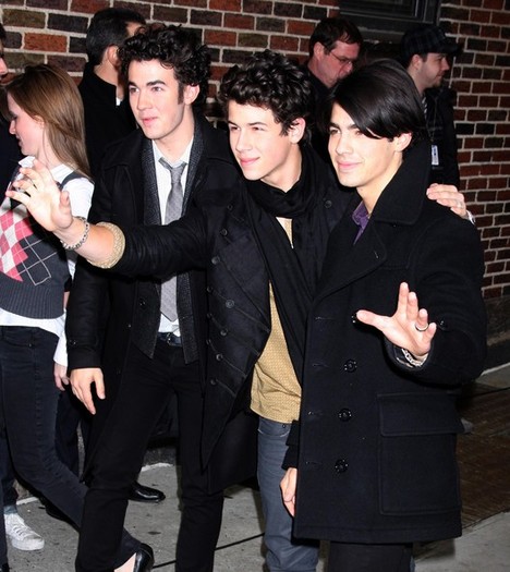 The Jonas Brothers At The 'Late Show With David Letterman' (5)
