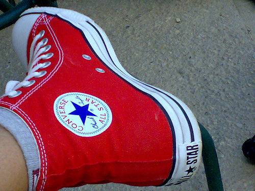 my red converse