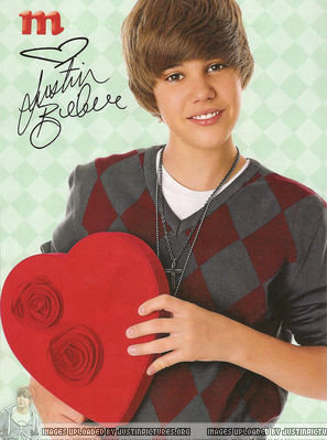  - My autograph from Justin-I love you