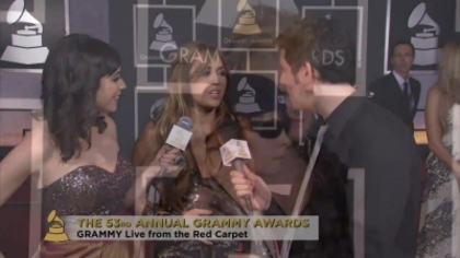 normal_034 - 0  Annual Grammy Awards 2011 - Red Carpet Interview 0