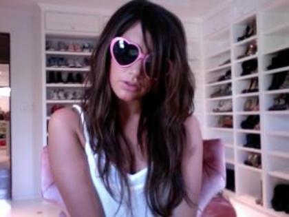 like my sunglasses lol....goofing off in my closet