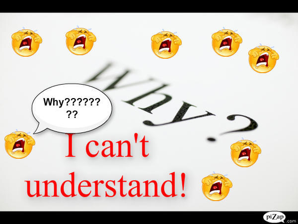 I  can\'t understand