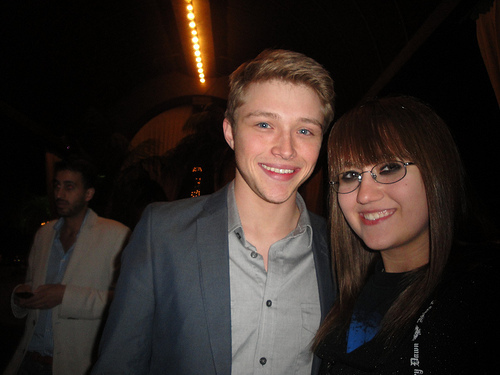 Me and Sterling - Nylon Young Hollywood Party