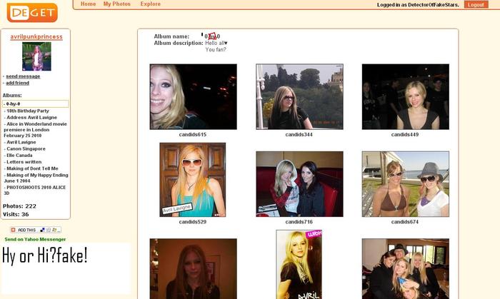 fake Avril!