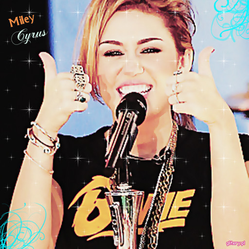 x ILY Miley <3 x; All it's alright when she's here!!  =)
