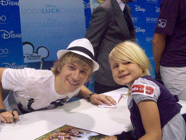 Me and Jason Dolley - Good Luck Charlie Stars