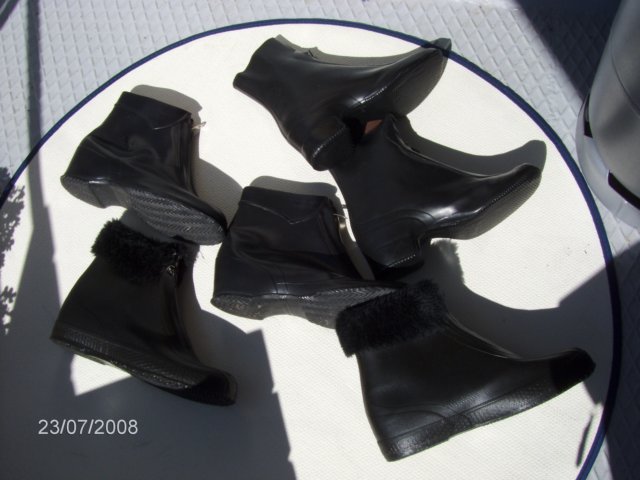 hpim0534 - Womens and Mens old overshoes