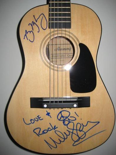 my guitar with autographs - my quitars