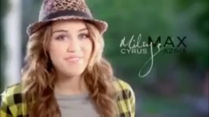 AT 402 - x Miley Cyrus and Max Azria  Clothing Line TV Spot