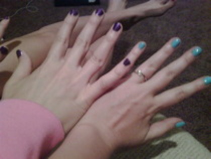 Me and Emily Hand`s