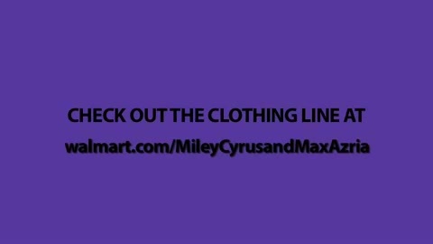 CAUFGTE7 489 - x exclusive Rare Behind the Scenes of Miley and Max Azria clothing line