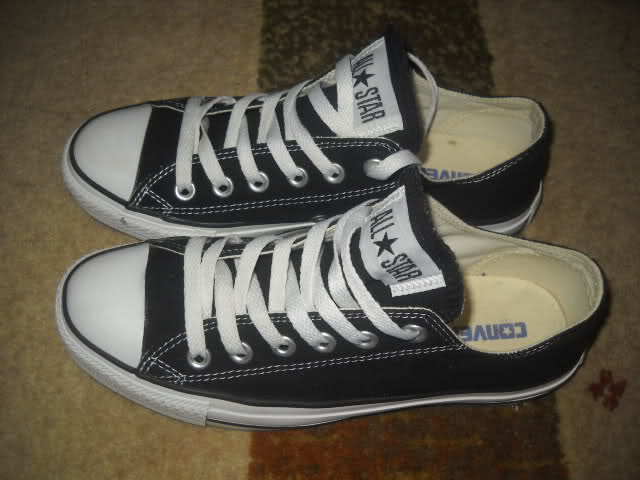 my black converse