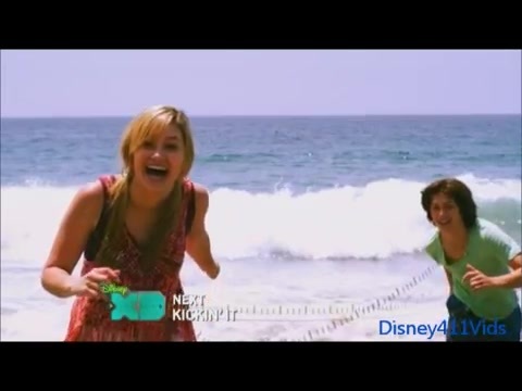 Disney XD\'s _Kickin\' It_ summer bumper with Leo Howard and Olivia Holt 064