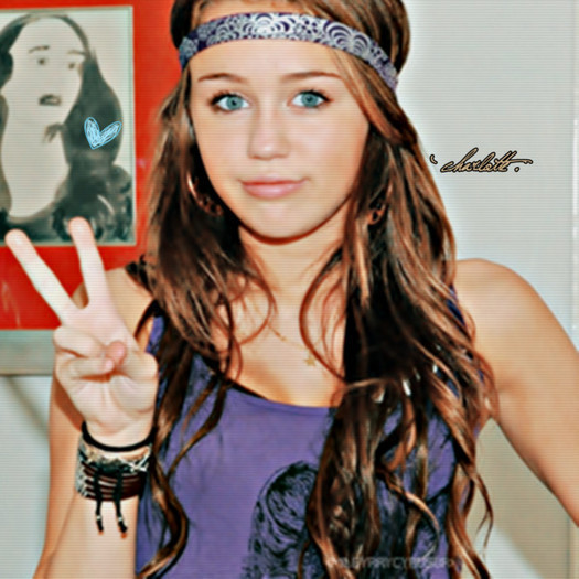 x Miley Wants Peace <3 x - x Peace x