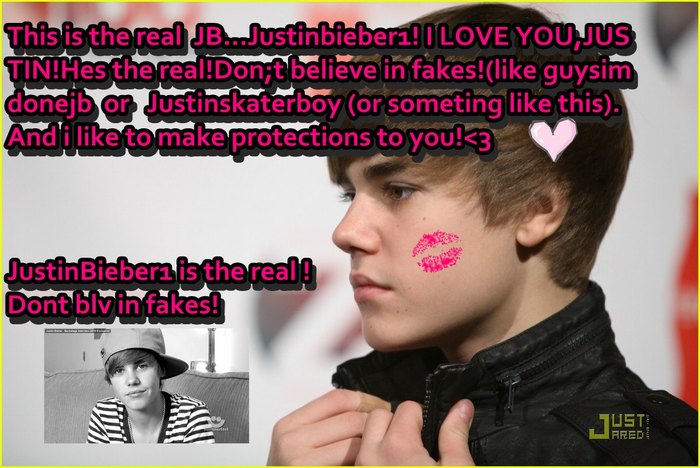 to justin