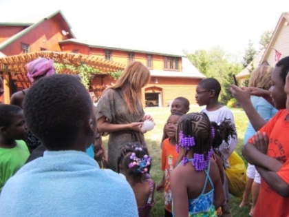 19 July - At a Kids Kicking Cancer event in Michigan (7)