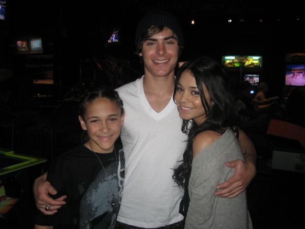 zac is so sweet here.and the fan too