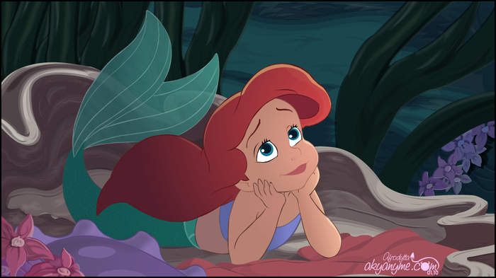 Ariel_The_Little_Mermaid_by_afrodytta