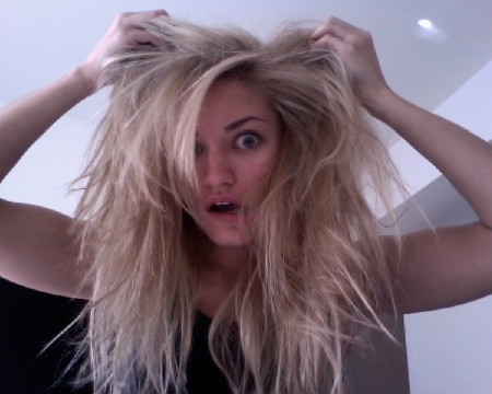 My hairs always look so pretty in the morning!!!!