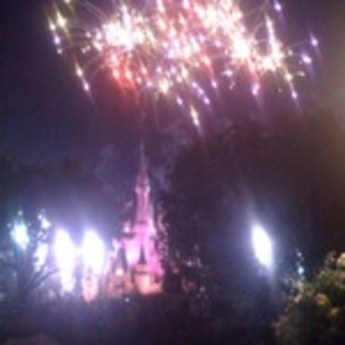 Sharing some fireworks with you! Over Cinderella