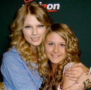 With Taylor Swift - A pic with me and Taylor Swift