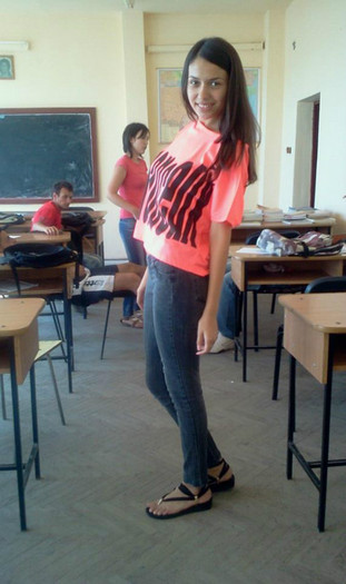 At school :l