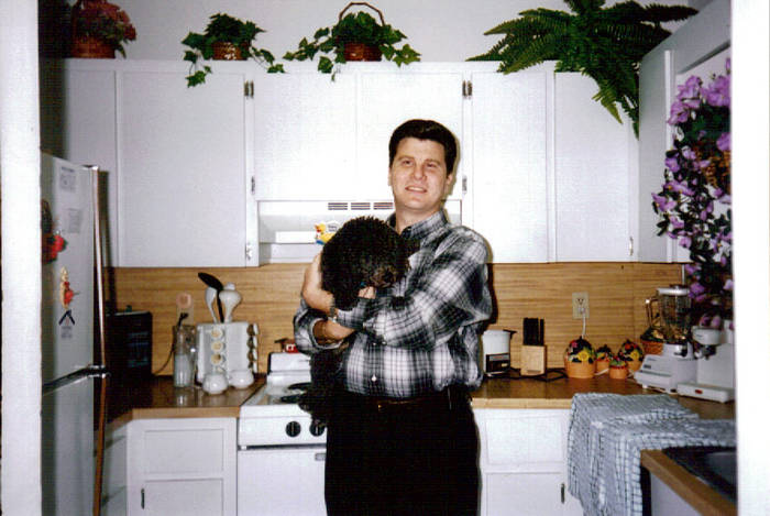 en casa en miami con mi perro negrito - X2 FOTOS MIS VIAJES ANOS  2003 2006 1985 1992 1996 1980