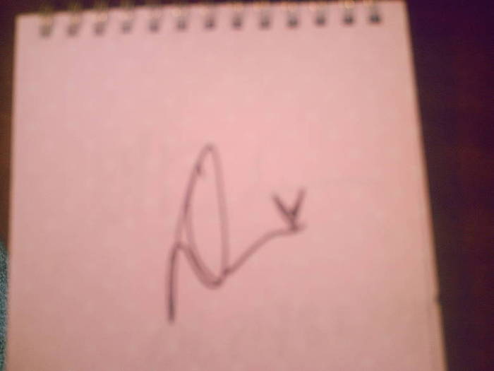 my autograph