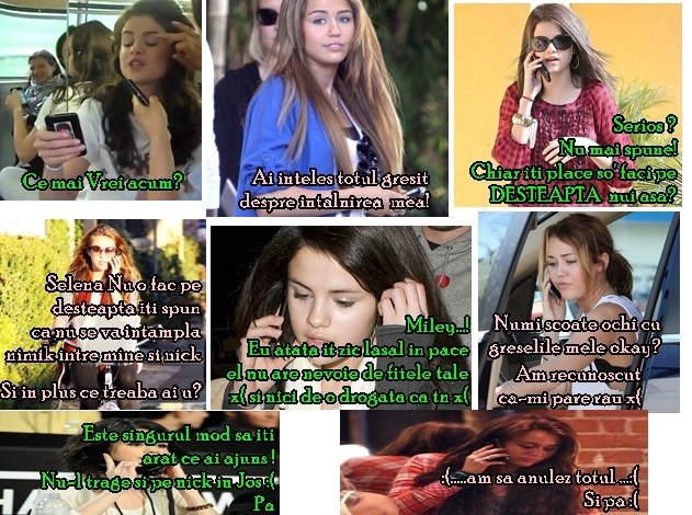 Miley and selena magazine 2