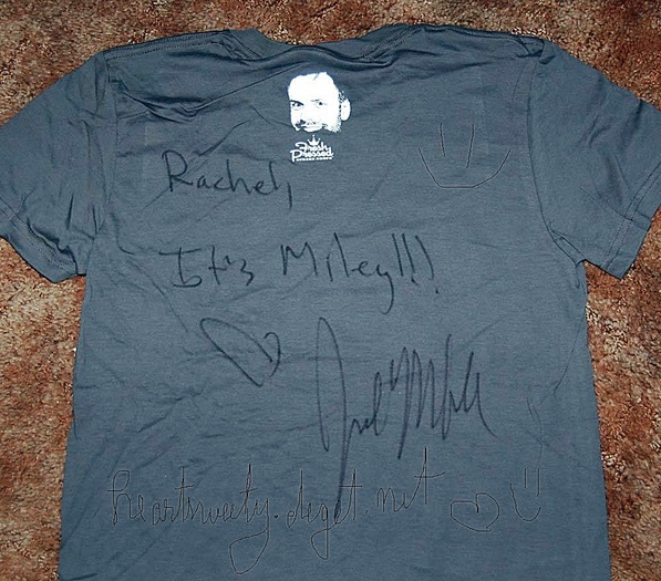 For Rachel - autograph for my fans