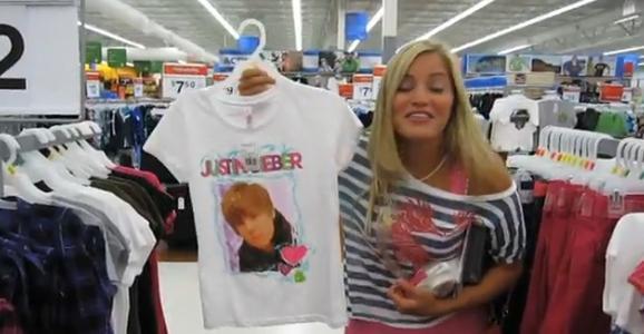 2 - T-shirts with Justin Bieber