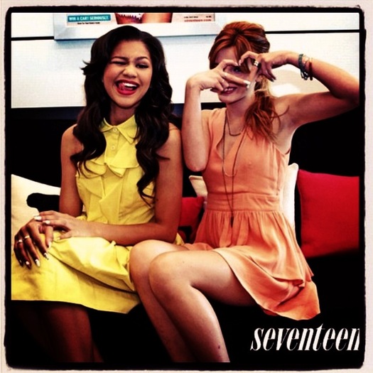 had a blast @seventeenmag hope I am on that cover one day!! #muchlove
