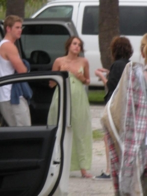 Miley Cyrus - With Liam 2010 (1)