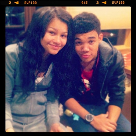 Wtih Roshon my "big Bro" :))