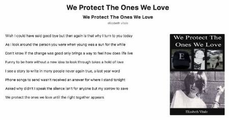 We Protect The Ones We Love - EVitale Writings with Photos Writing World
