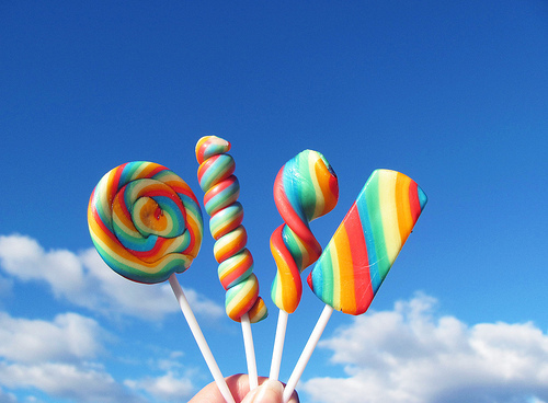 Colorful lollipops ♥