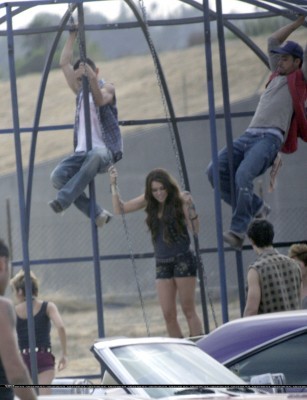 Party In The USA - On Set September 11 2009