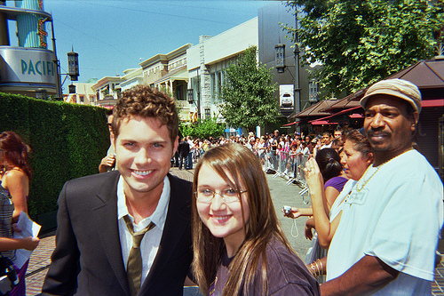 me and drew seely - Another Cinderella Story Premiere