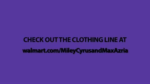 CAUFGTE7 498 - x exclusive Rare Behind the Scenes of Miley and Max Azria clothing line