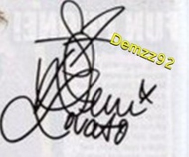 my autograph from demzz92 - my autograph