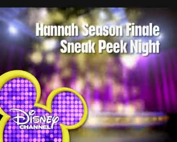 CA5KQ91B 0864 - x Hannah Montana Season Finale Sneak Peek Ad 2