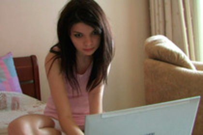 misell of laptop - my sis